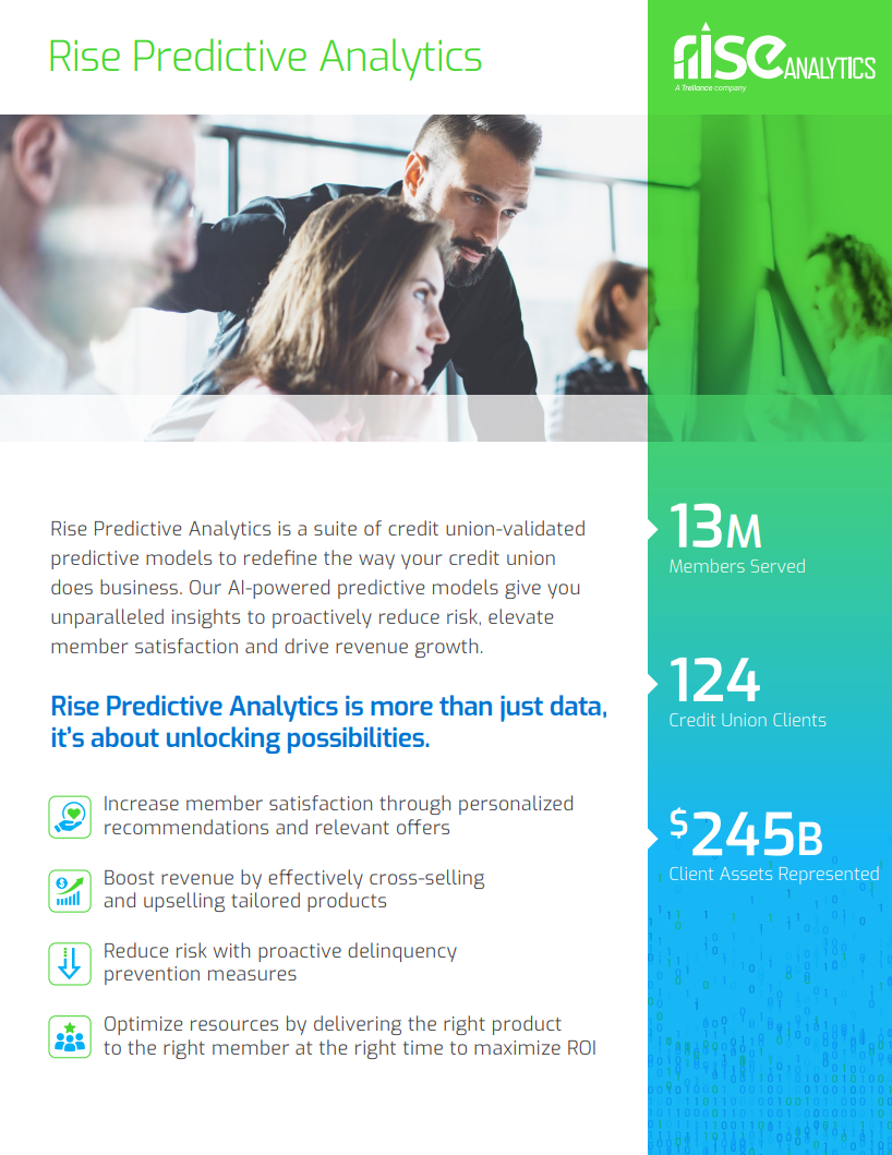 Predictive Analytics - Product Sheet Thumbnail